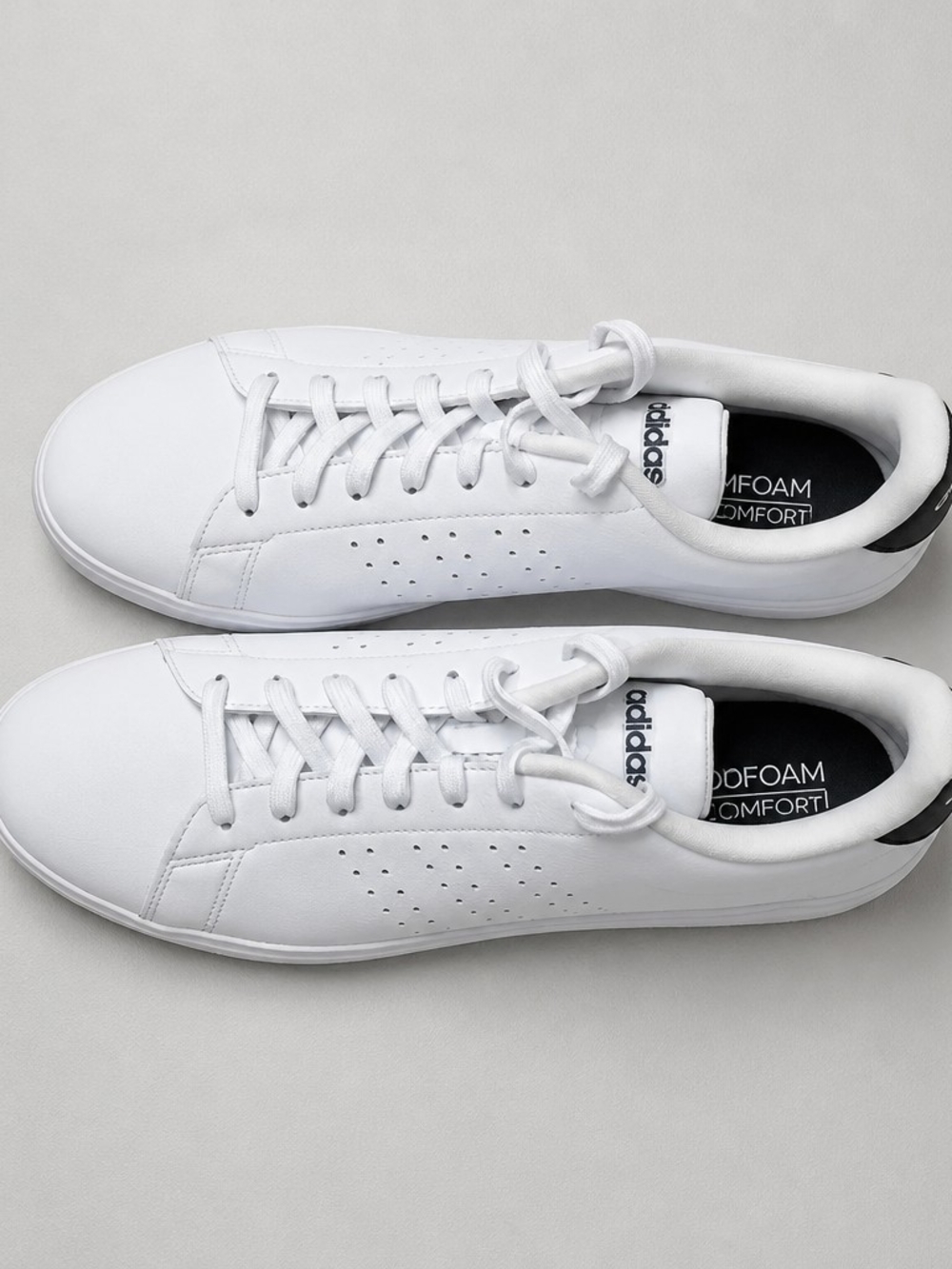 New Adidas Advantage 2.0 Classic White Sneakers Men's Size 13 NWB
